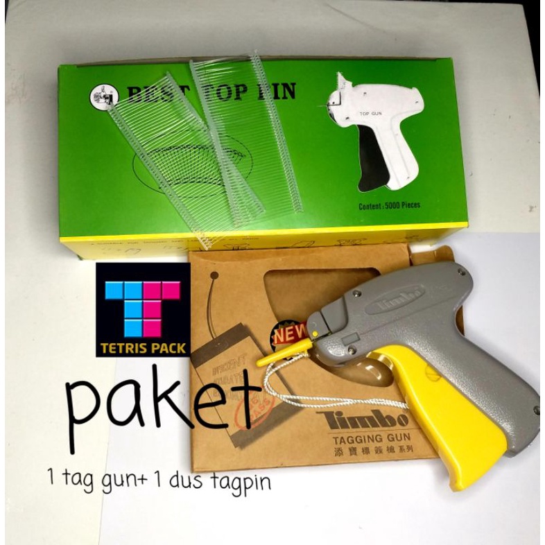 paket tag gun dan tag pin MURAH MERIAH