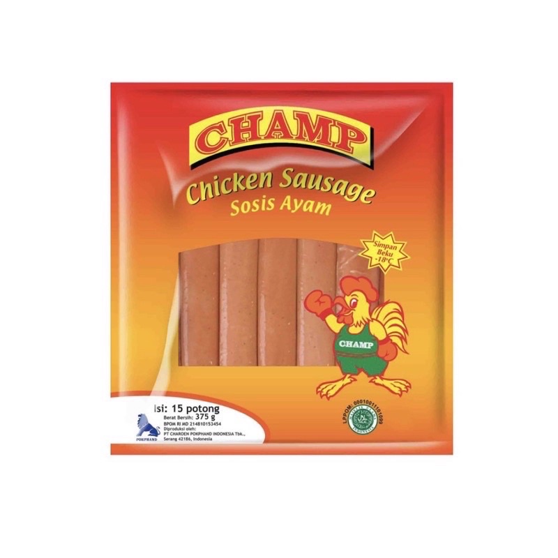 HD Management Champ Sosis Chicken Sausage 375gr 15pcs