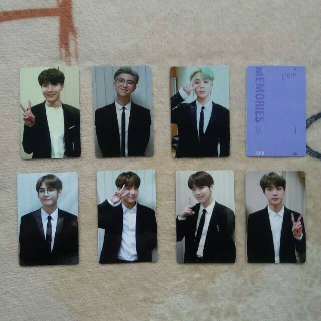 BTS PHOTOCARD DUA SISI GLOSSY