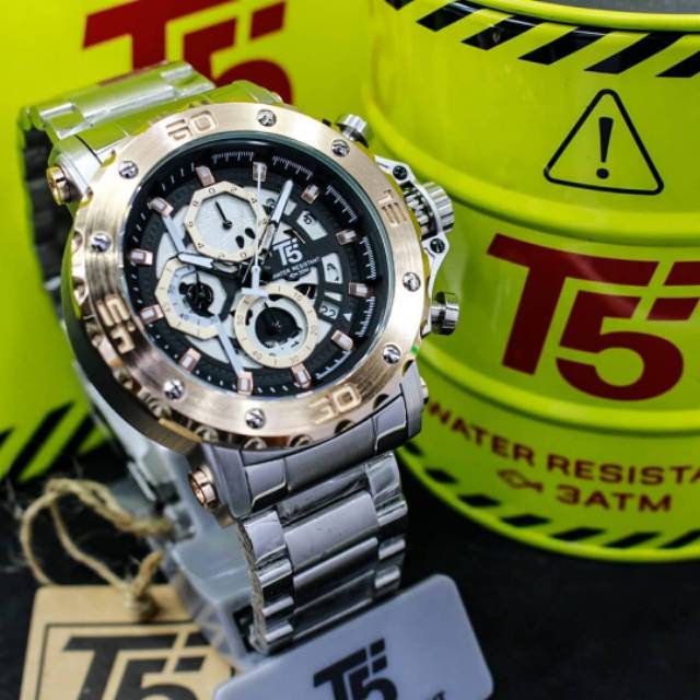 Jam tangan pria- Chrono aktif-T5 Original-type H3723