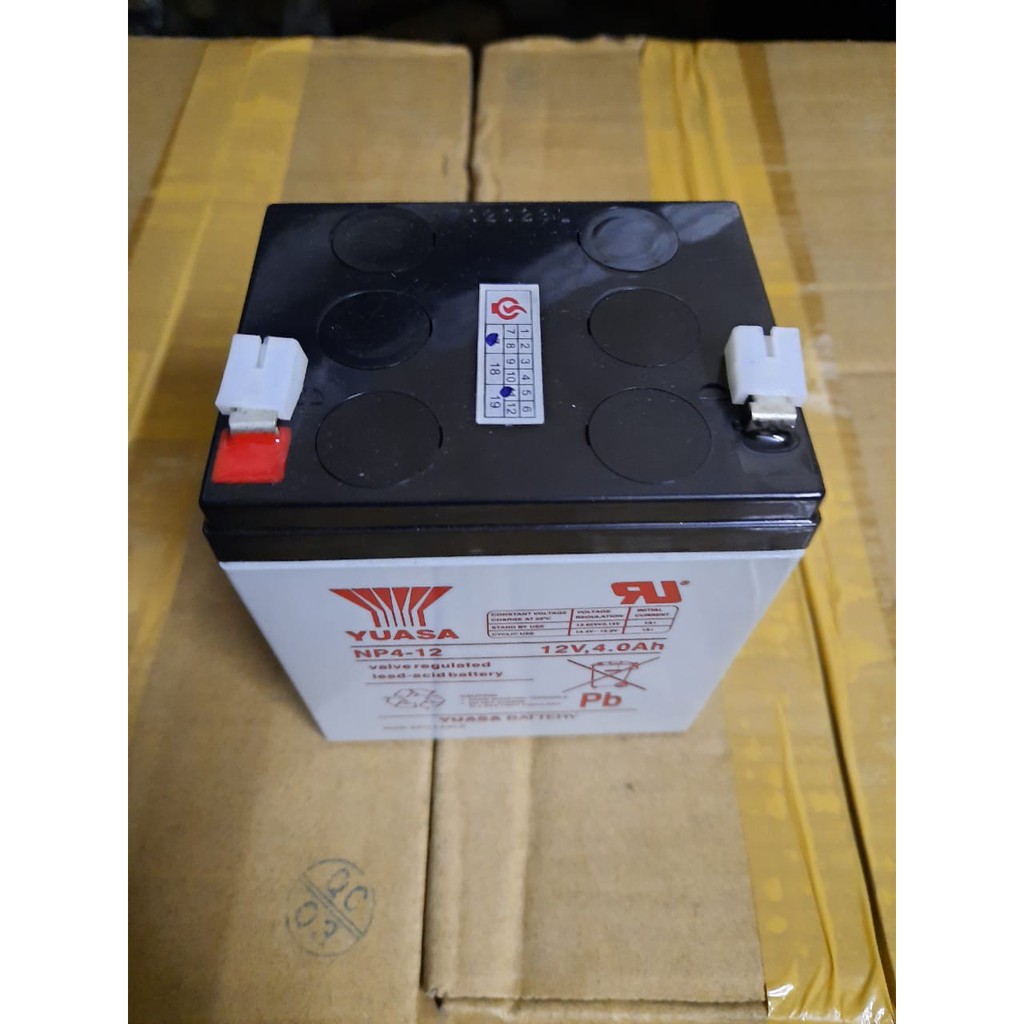 Batery UPS YUASA NP-4 12/ 12v - 4 Ah