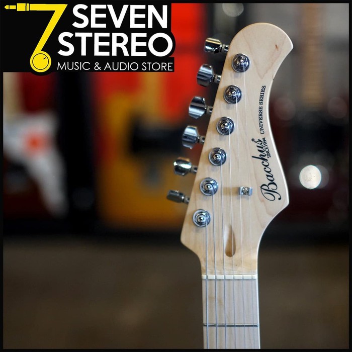 Bacchus BST-2R HSS Silver Universe Series Stratocaster Model