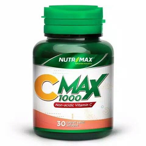 Nutrimax C MAX 1000 mg Vitamin CMAX Vit Imun Tablet Plus 1000mg Alami