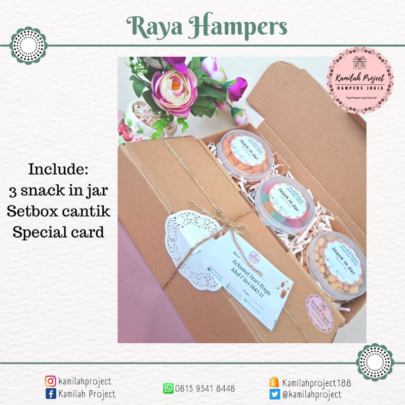 

HAMPERS RAMADHAN, IDUL FITRI, SNACK BOX, SNACK IN JAR, HAMPERS LEBARAN AESTETIK, HAMPERS PREMIUM, HAMPERS MURAH, GIFT RAMADHAN, KADO LEBARAN, PARCEL LEBARAN