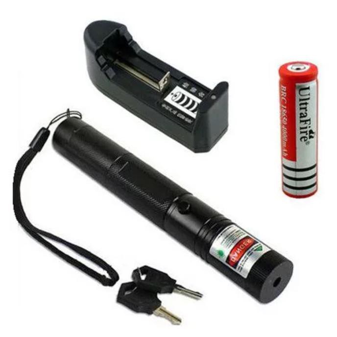 Green Laser Pointer 303/Laser Hijau Pointer 303 - Hijau Muda