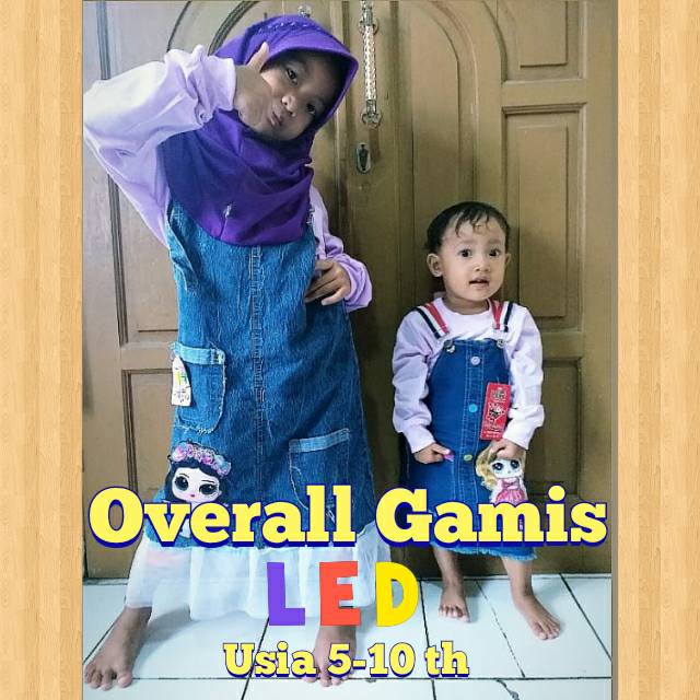 (COS) OVER ALL GAMIS USIA 5-10 th