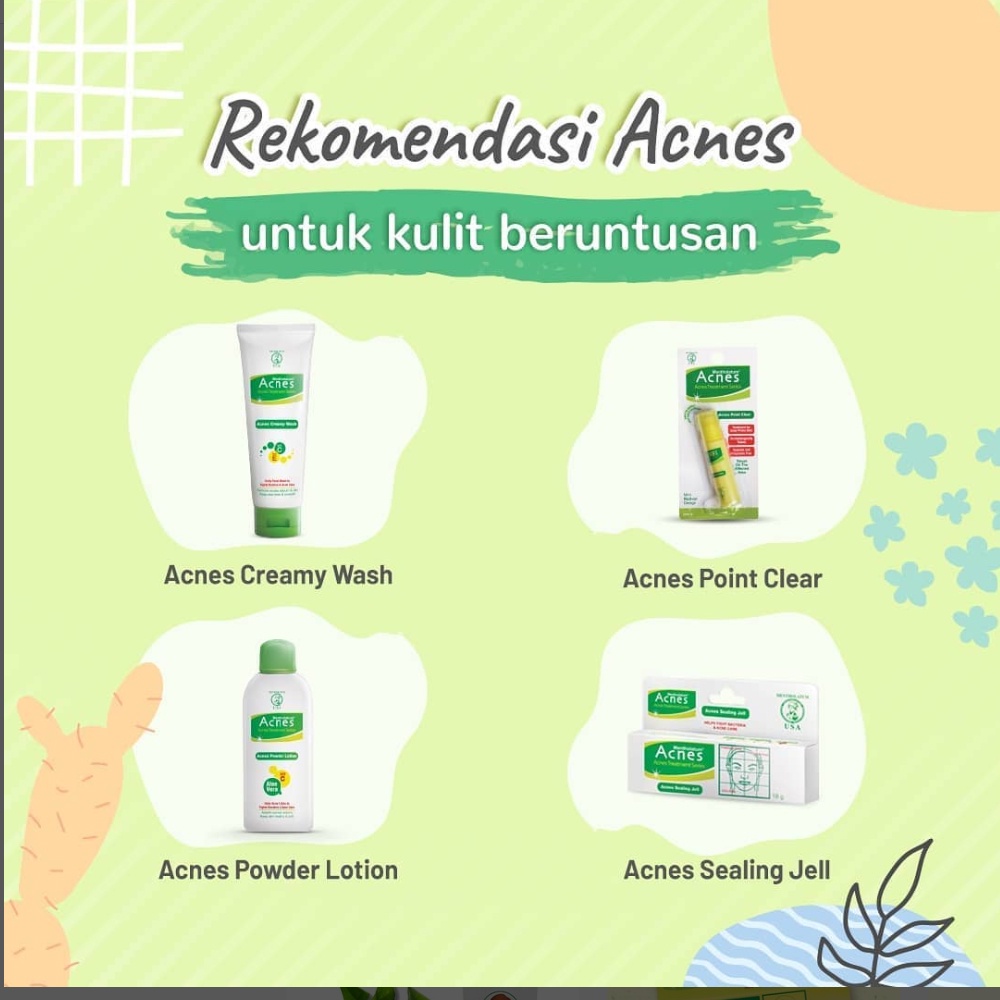 Acnes Natural Care Treatment Series mengatasi jerawat