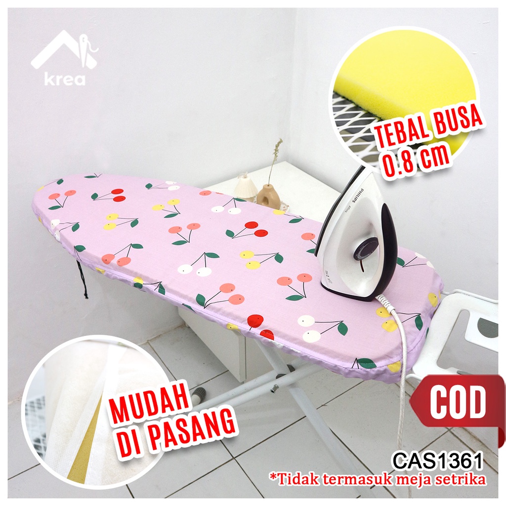 COVER MEJA SETRIKA KECIL DAN BESAR KRISBOW CAS1361 ( TANPA MEJA )