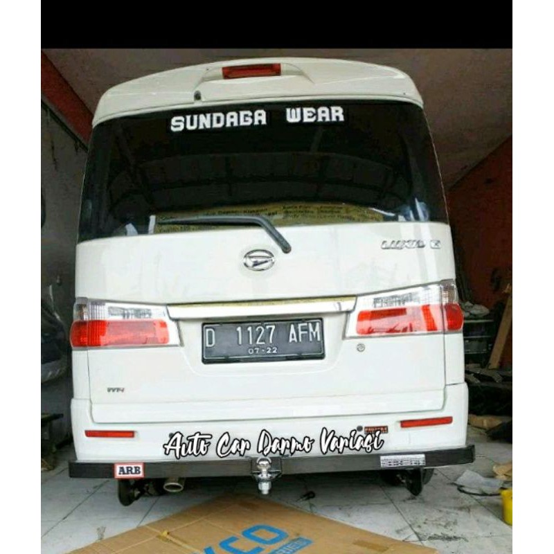 ⭐READY⭐Luxio Bemper Belakang Towing ARB Polos Full Besi Kuat Diinjak, Kuat Ditabrak, Aman Bagi Mobil