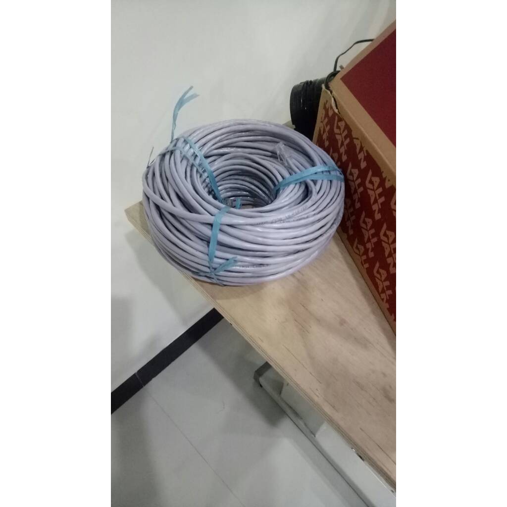 Kabel LAN / UTP 50m 50 Meter Vascolink siap pakai