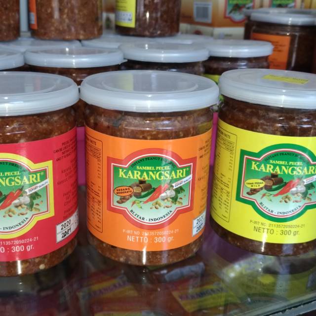 

Sambel Pecel Karangsari Blitar 300 gram