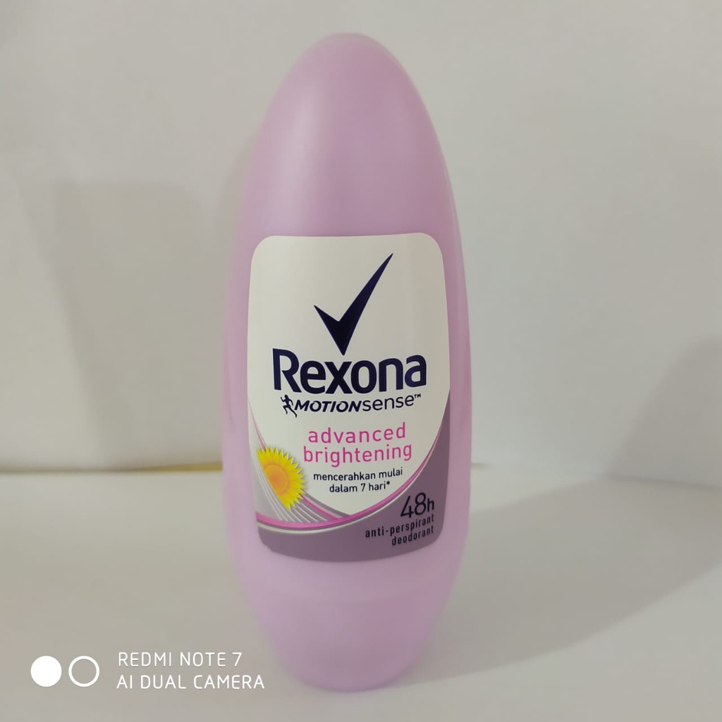 REXONA WOMAN DEODORANT ROLL ON  ADVANCED BRIGHTENING 45 ML