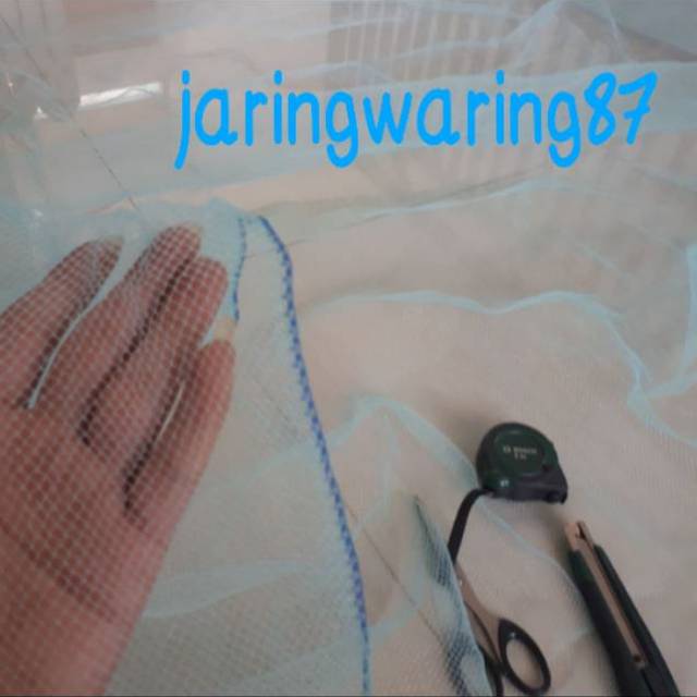 Eceran Jaring waring untuk Tanaman Polynet Biru muda Serba Guna Lebar 3m TERMURAH