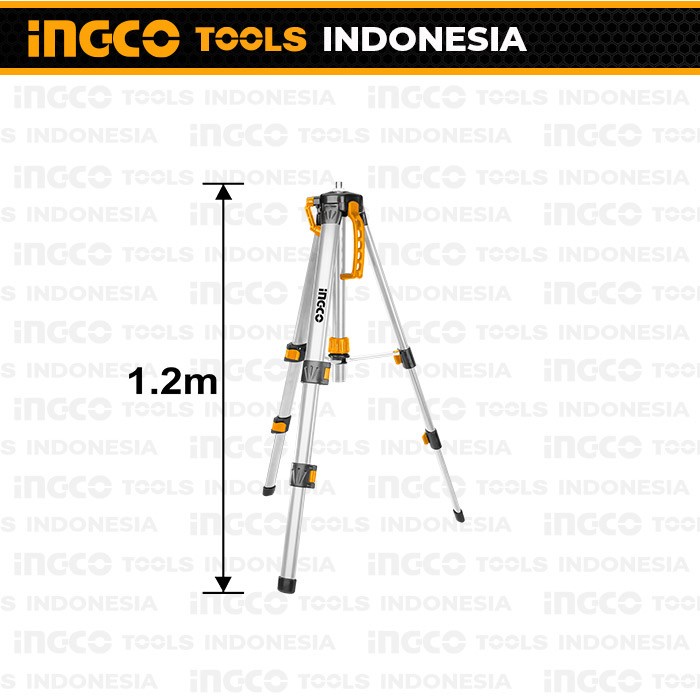 Tripod laser level (1.2 m) ingco hllt01152 cross line waterpas digital