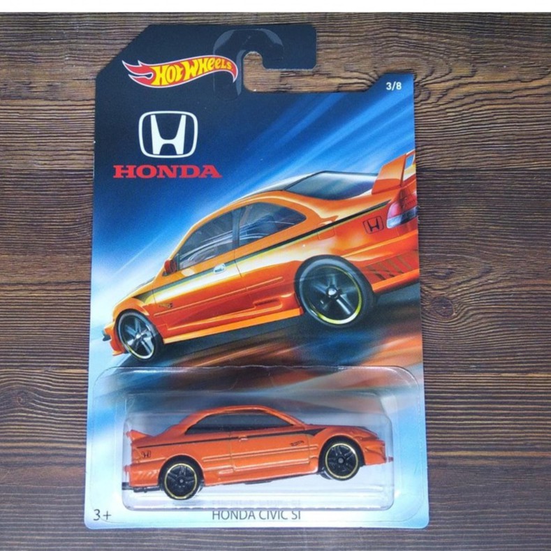 Hot Wheels Honda Series HW Honda Civic SI ORANGE Hotwheels Mobil Mainan Anak Laki Original