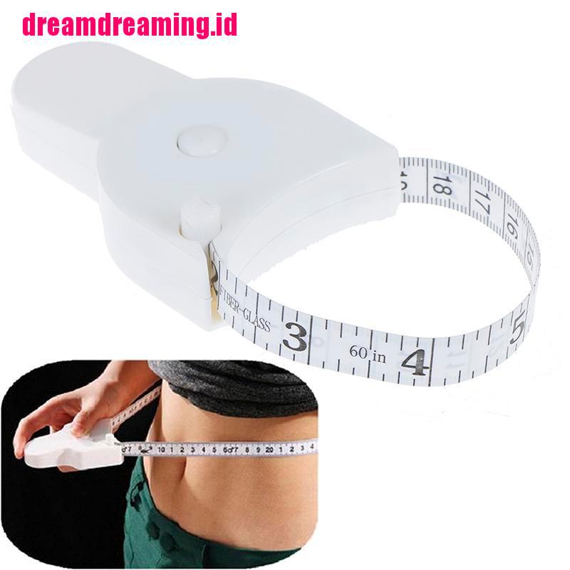 (dreamdreaming.id) Meteran Pengukur Badan / Pinggang Untuk Diet / Fitness