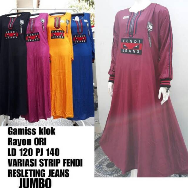 Gamis Payung Arabian Jumbo