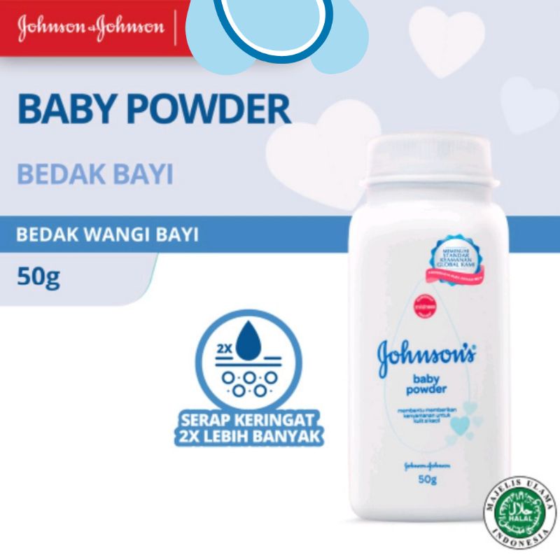 [Before Waxing] Johnson's Baby Powder | Menyerap Keringat 2x Lebih Banyak