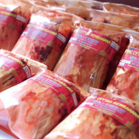 

Mie Lidi PEDAS Biting Sambel Uleg Kemasan ±250 Gr - PEDAS level 1-17