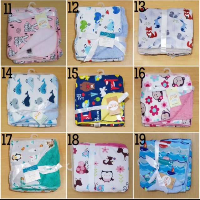 SELIMUT BAYI JUST TO YOU BY CARTERS/DOBLE FLEECE IMPORT