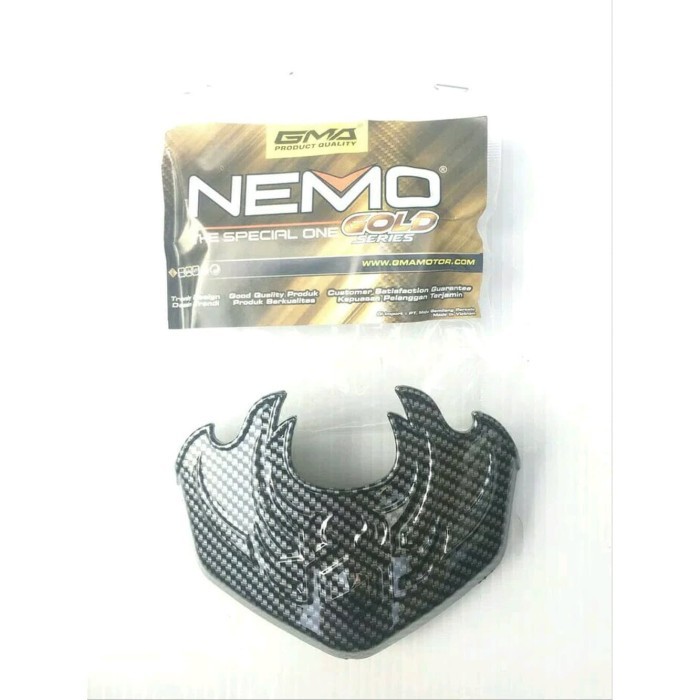 Tutup Cover Ujung Spakbor Depan Aksesoris Variasi Sparepart Honda PCX New Carbon NEMO