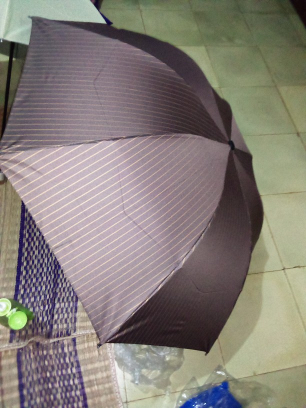 Tabasa Payung Lipat Stripes Garis Loko