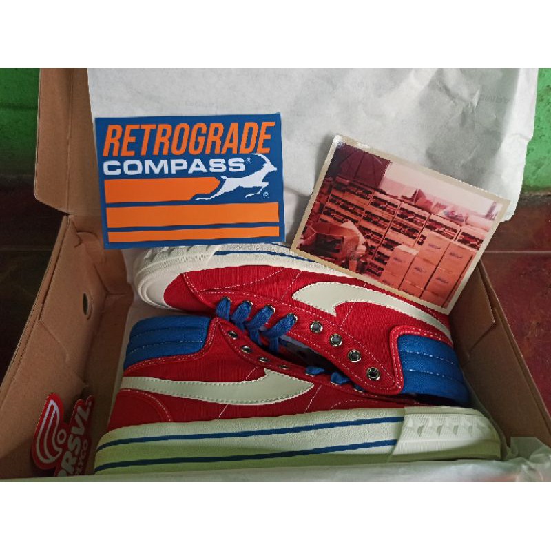 Sepatu Compass Retrograde Retailer High Size 40