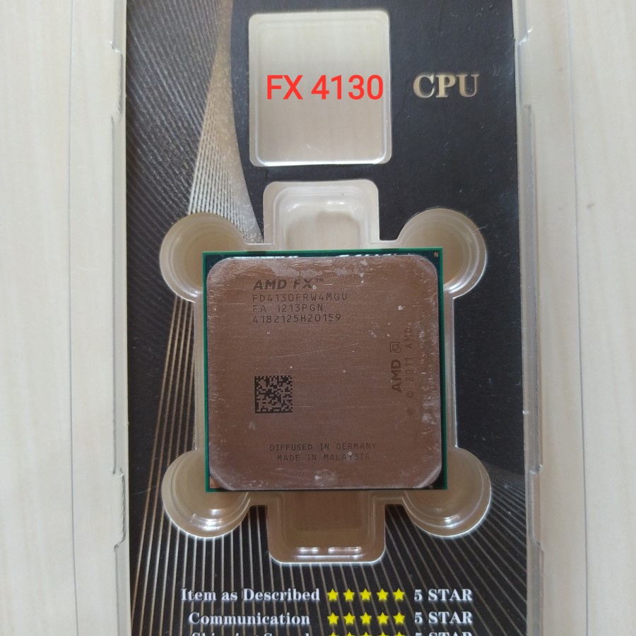 Prosesor AMD AM3+ FX-Series FX-4130 3.8GHz TDP 125W