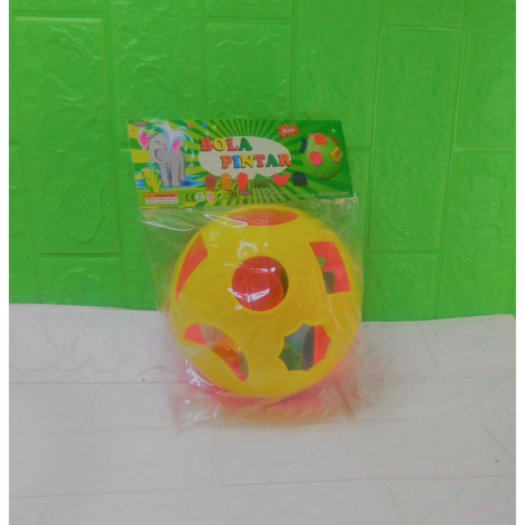 PUZZLE BALL BOLA PINTAR BENTUK WARNA MAINAN EDUKASI / EDUKASI ANAK