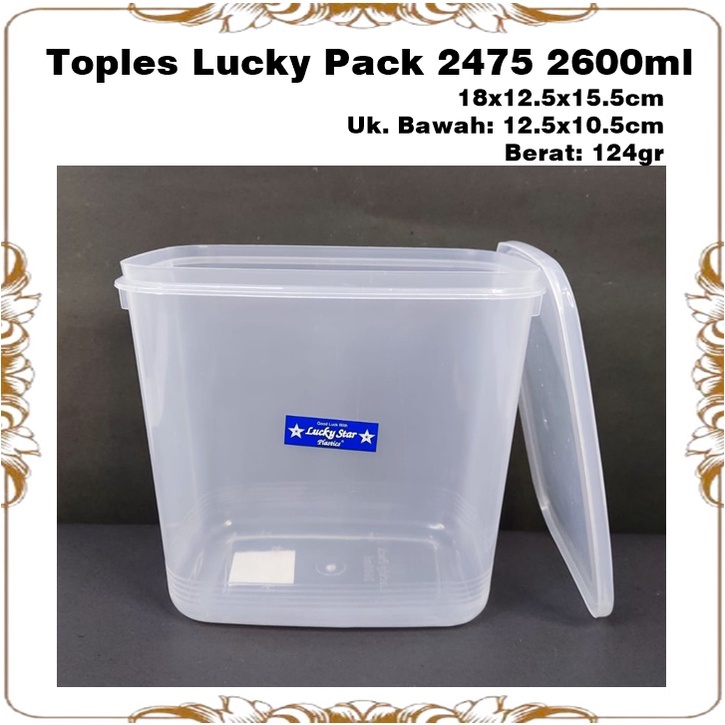 Toples Lucky Pack 2475 2600ml