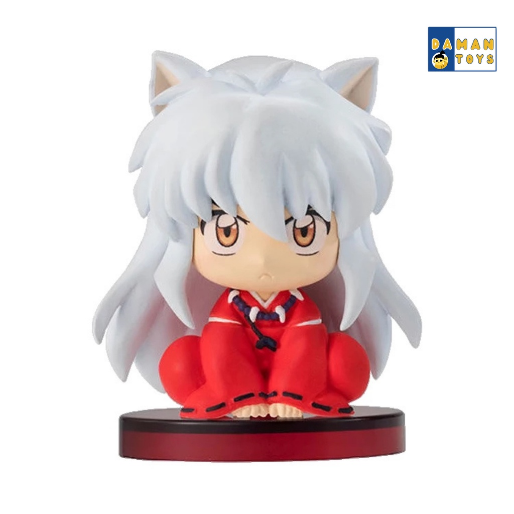 Figure Inuyasha Higurashi Kagome Sesshoumaru Miroku Anime Baru Set 4 Pcs