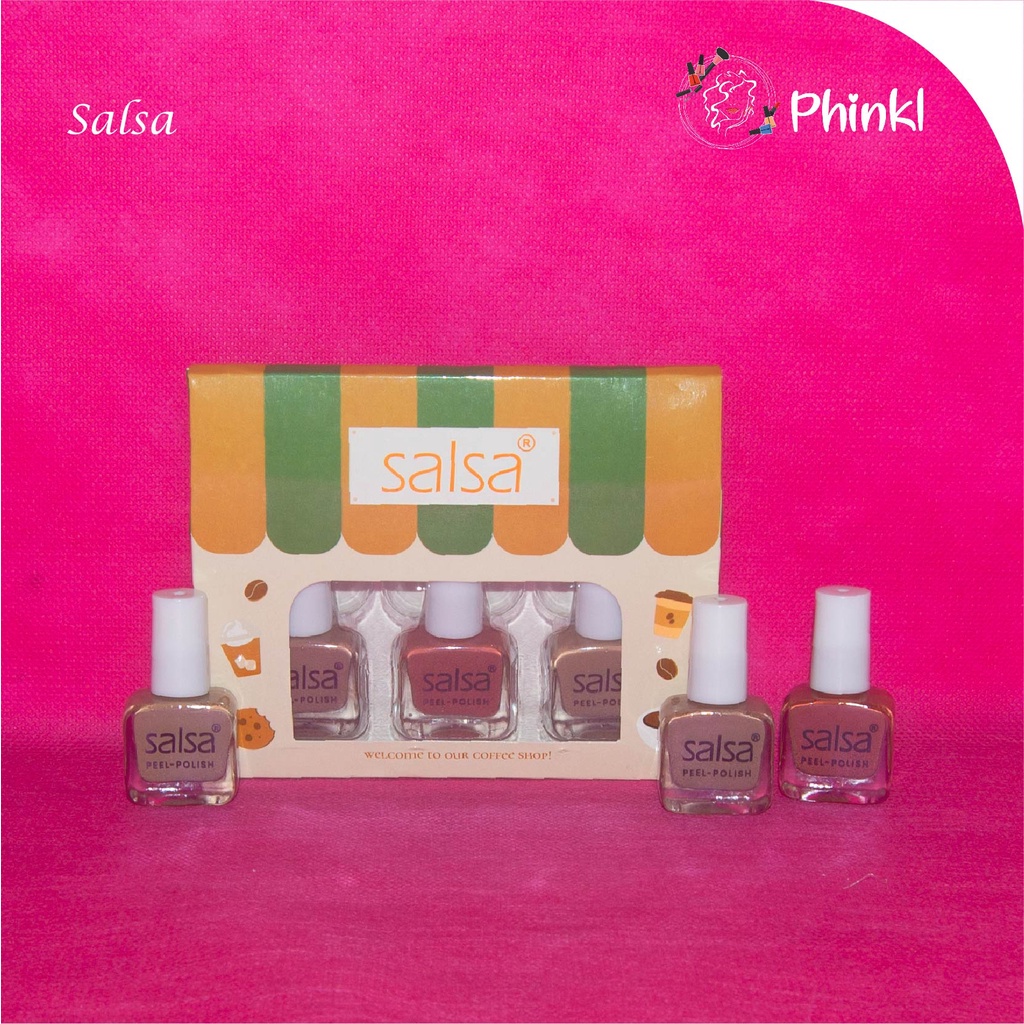 `ღ´ PHINKL `ღ´ Salsa kutek peel pell off isi 3 kelupas set