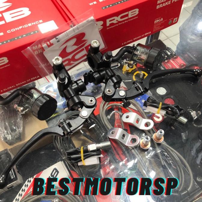 Master Rem RCB S1 NMAX PCX XMAX 2 Tabung Original Import - Hitam bestmp Ayo Beli