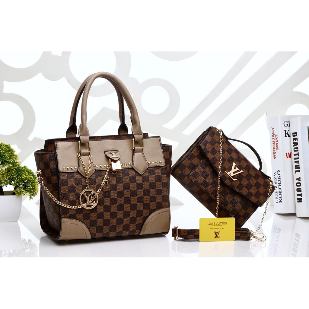 NEW LOUIS VUITTON  9370 SA TAS BATAM  TAS BRANDED WANITA TAS IMPORT TAS WANITA HAND BAG