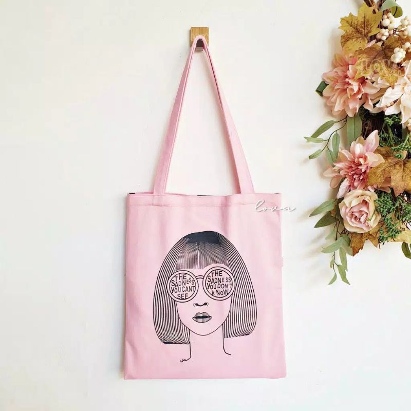 Totebag/Tas samping/tas gantung