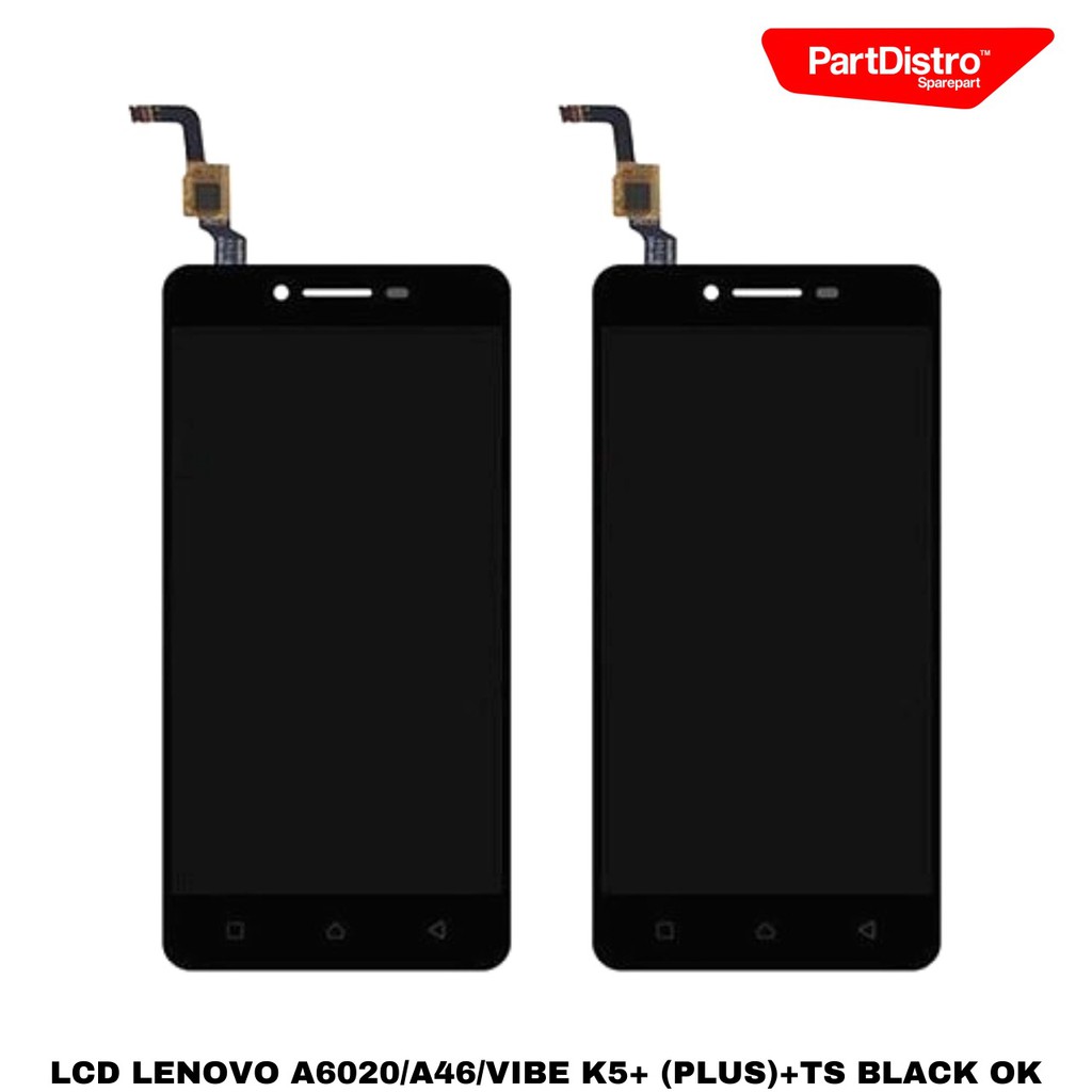 LCD LENOVO A6020/A46 VIBE K5+ (PLUS)+TS WHITE AND BLACK