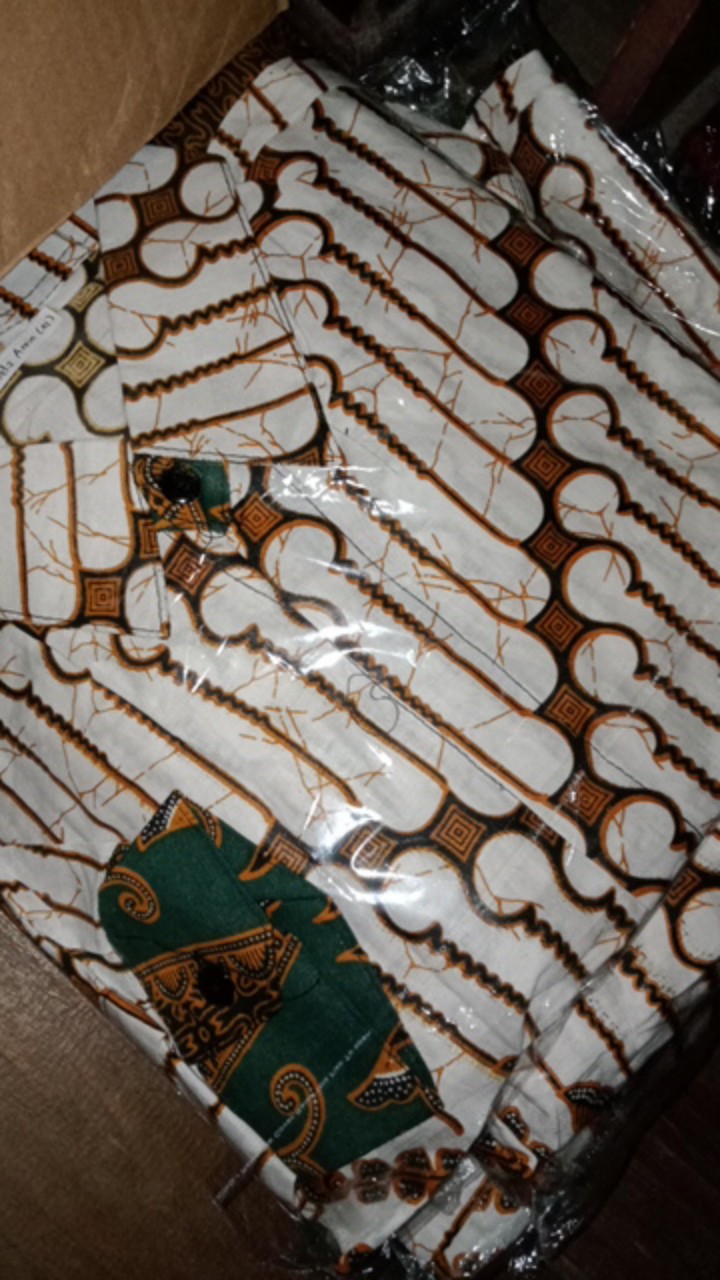 ( Ori 4 Varian Warna + Tile Premium) Couple Batik Mika Parang Nirmala