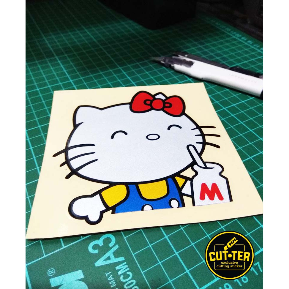 

cutting sticker HELLO KITTY #8