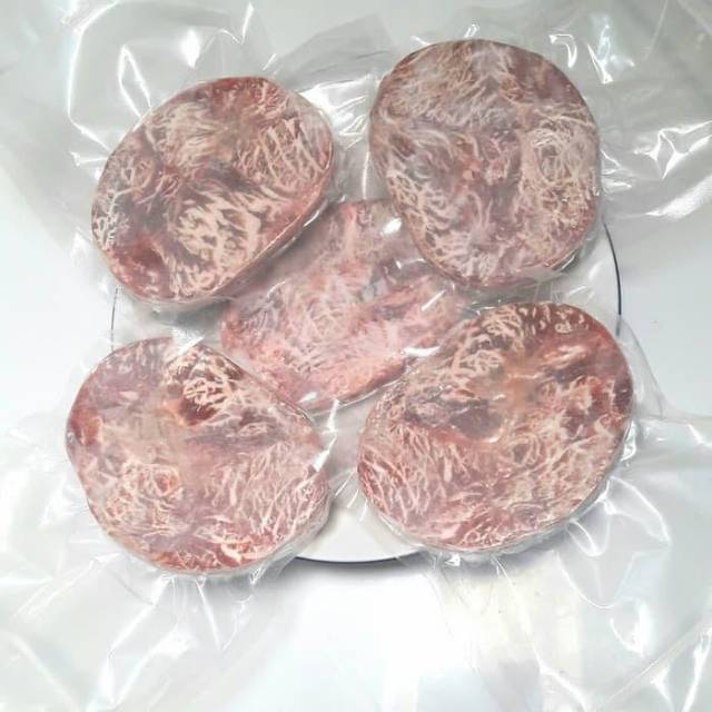 

ROUND WAGYU KAZOKU 200gr DIJAMIN EMPUK