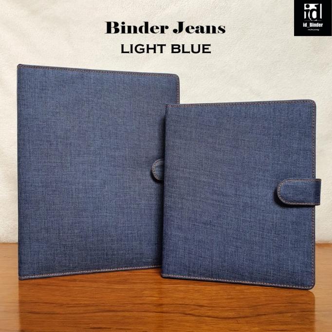 

READY COD BINDER LEVIS WARNA LIGHT BLUE A5 DAN B5 PROMOKode 3648