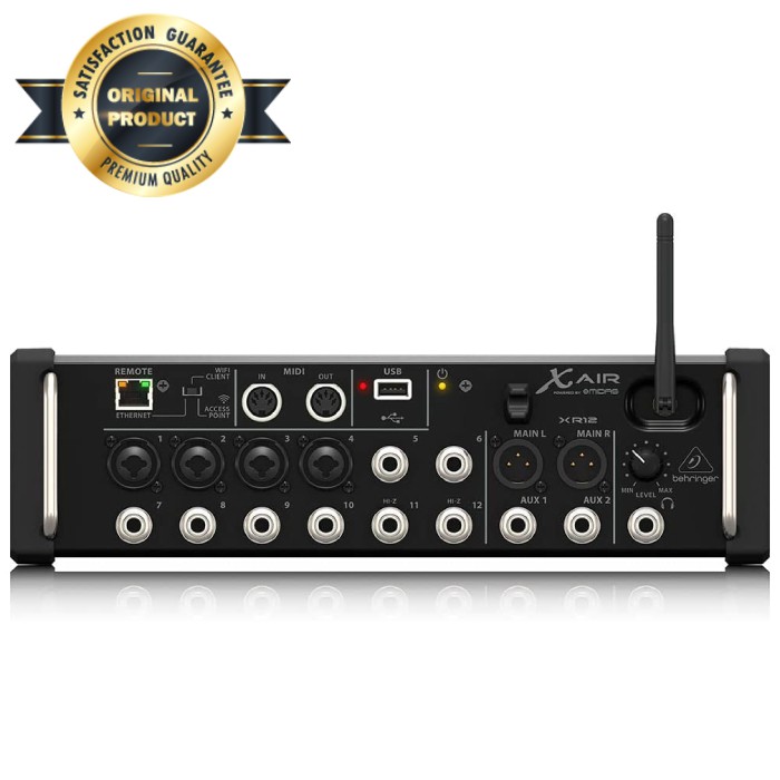 Mixer Behringer X Air XR12 XR-12 Original