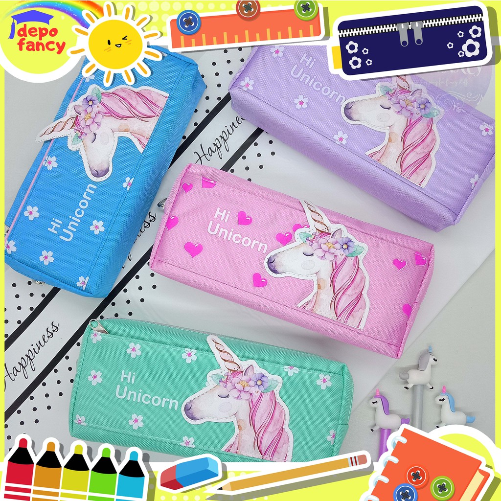 

Kotak Pensil Kain 2 Resleting 86034 / Pencil Case / Tepak / Box Pen / Boks Pensil / Kotak Pensil