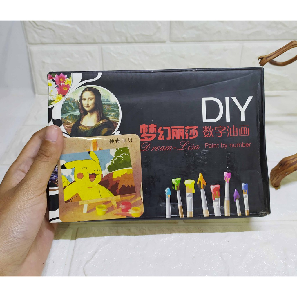 DIY Painting Set - Bahan Kerajinan Tangan Set coloring - cutie stuff