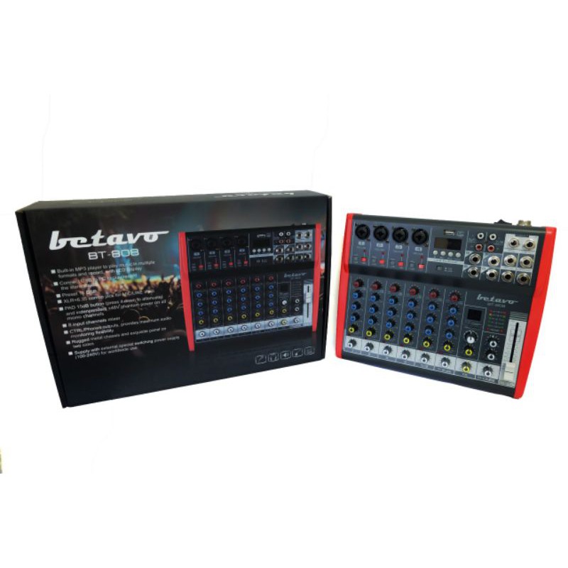 mixer audio Betavo BT 808 - Mixer 8 channel 16 dsp