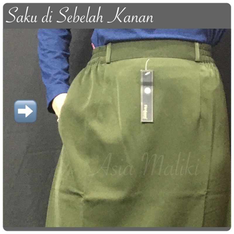Rok Bahan Merk FIRDAUS Rok KURNIA YS  Rok dasar Rok A (ADA KANTONG DAN PINGGANG KARET)-1