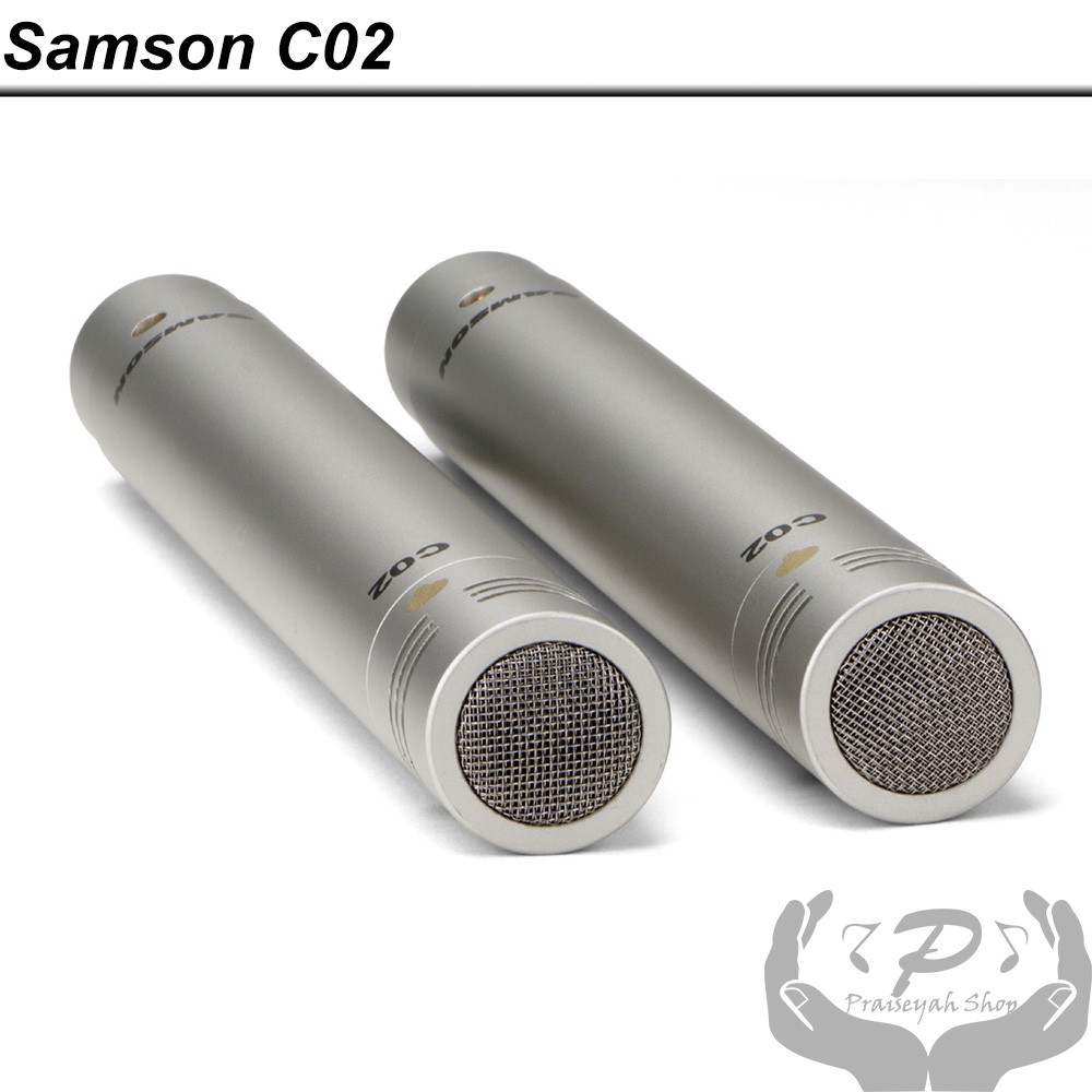 Samson Mic Condenser SAMSON C02 2-Pack ORIGINAL Kondensor C - 02