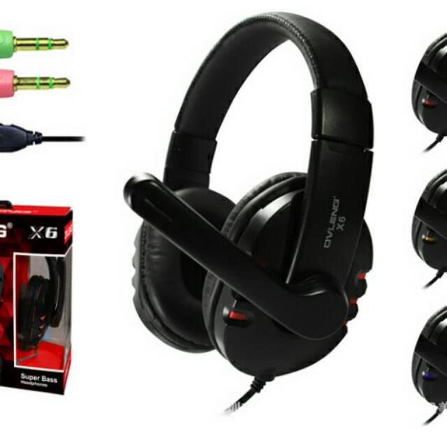 Head set gaming ovleng x6