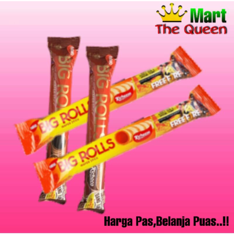 

ECER - BIG ROLLS satuan 18gr/pcs rasa coklat/keju