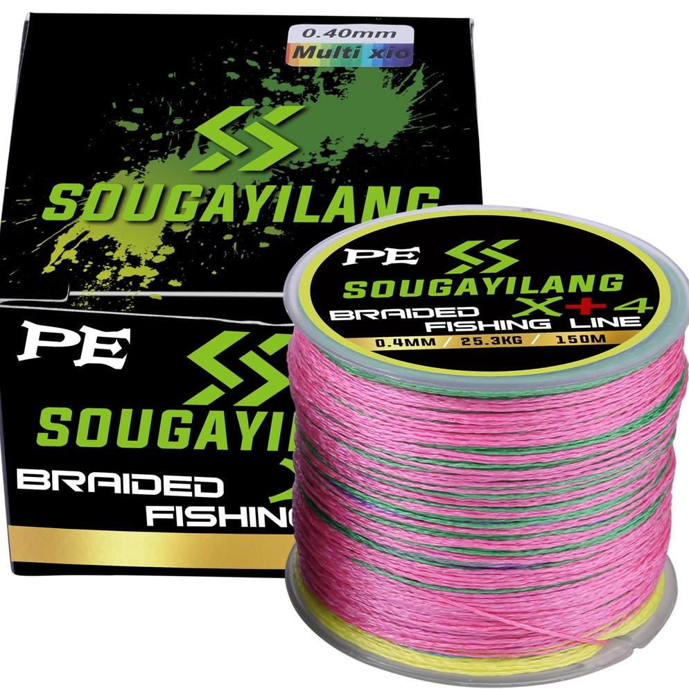 100M Pe Senar Pancing 4 Pancing Jalinan 12Lb-40Lb Tali Pancing Untuk Memancing Di Luar Ruangan For J