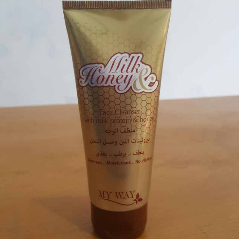 My Way Milk & Honey Face Wash with milk protein and honey 100 gr.